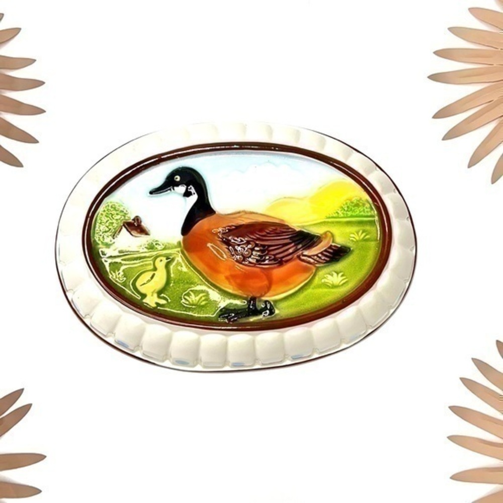 Vintage Gailstyn-Sutton Duck and Duckling Jello Mold Wall Art
